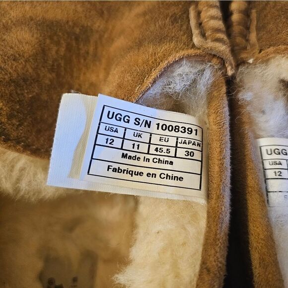 UGG Ascott Suede Slippers -  Size 12 - Picture 8 of 9